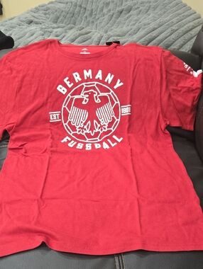 Adidas Soccer /football Fifa World Cup T Shirt Germany Mens Sz Small